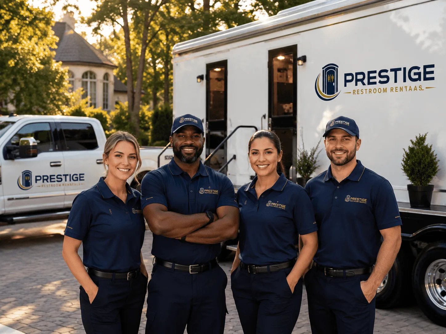 Trusted Luxury Portable Restrooms company in Luna Pier, MI